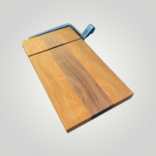 Load image into Gallery viewer, The Slicer-handmade cheese slicer.  Black Walnut and Cherry
