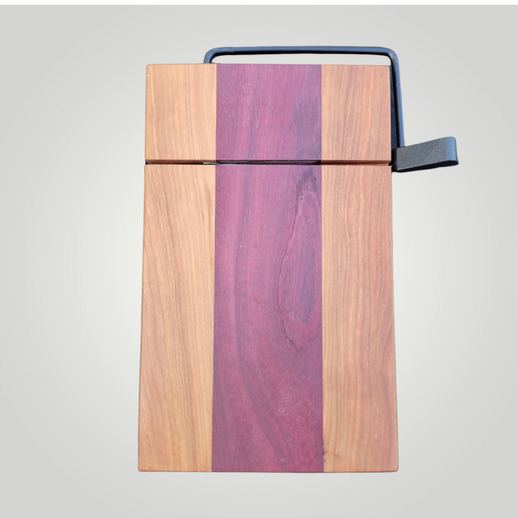 The Slicer-handmade cheese slicer.  Purple Heart and Cherry